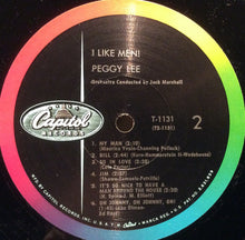 Load image into Gallery viewer, Peggy Lee : I Like Men (LP, Album, Mono, RE)