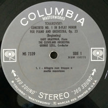 Load image into Gallery viewer, Gary Graffman, George Szell, The Cleveland Orchestra, Pyotr Ilyich Tchaikovsky : Tchaikovsky: Piano Concerto No. 1 (LP, Album)