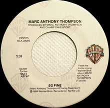 Load image into Gallery viewer, Marc Anthony Thompson : So Fine (7")
