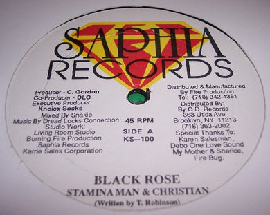 Stamina Man & Christian (104) : Black Rose (12