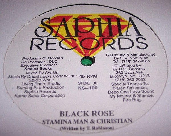Stamina Man & Christian (104) : Black Rose (12