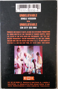 EMF : Unbelievable (Cass, Single)
