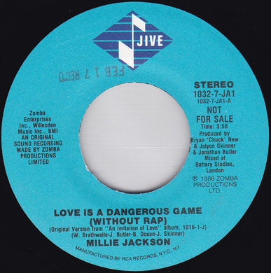 Millie Jackson : Love Is A Dangerous Game (7
