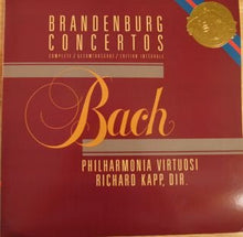 Load image into Gallery viewer, Johann Sebastian Bach, New York Philharmonia Virtuosi, Richard Kapp : Brandenburg Concertos (2xLP)