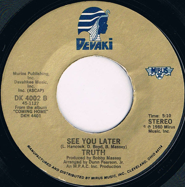 Truth (14) : Understanding / See You Later (7