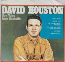 Load image into Gallery viewer, David Houston : New Voice From Nashville (7", EP)