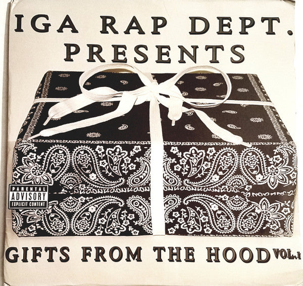 Various : IGA Rap Dept. Presents Gifts From The Hood (2xLP, Comp, Promo)