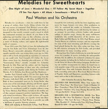 Load image into Gallery viewer, Paul Weston And His Orchestra : Melodies For Sweethearts (4x7&quot;, Album, Box)