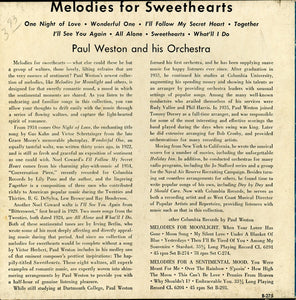 Paul Weston And His Orchestra : Melodies For Sweethearts (4x7", Album, Box)