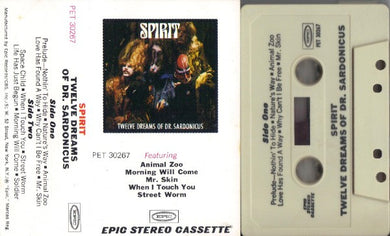 Spirit (8) : Twelve Dreams Of Dr. Sardonicus (Cass, Album, RE)