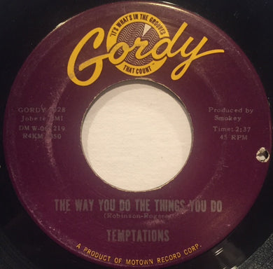 The Temptations : The Way You Do The Things You Do (7