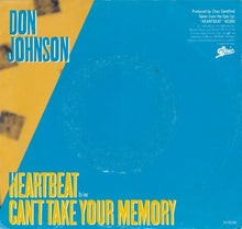Load image into Gallery viewer, Don Johnson : Heartbeat (7", Single)