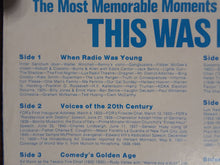 Load image into Gallery viewer, Various : The Most Memorable Moments In Broadcasting History - This Was Radio! (6xLP + Box)