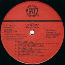Load image into Gallery viewer, Lloyd Green : Feelings (LP, Album)