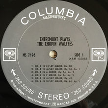 Load image into Gallery viewer, Philippe Entremont, Frédéric Chopin : Entremont Plays The Chopin Waltzes (LP, Album)