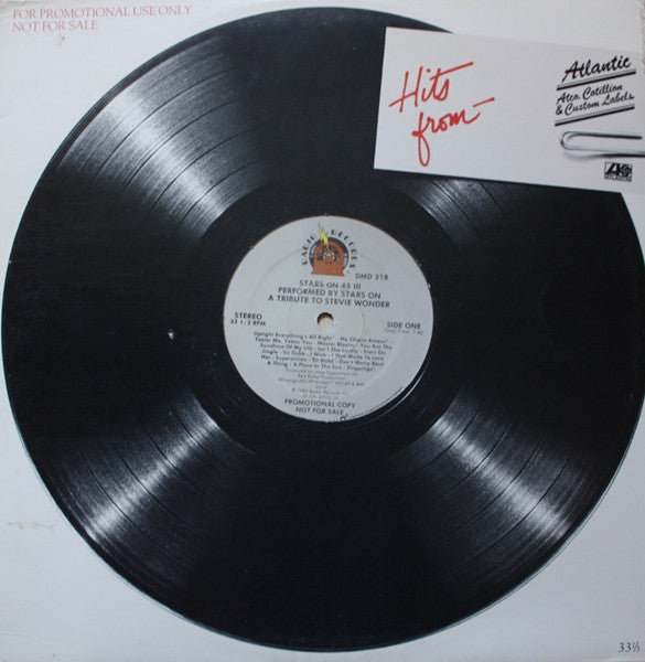 Stars On 45 : Stars On 45 III: A Tribute To Stevie Wonder (12