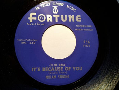 Nolan Strong : (Yeah Baby) It's Because Of You  (7
