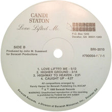 Load image into Gallery viewer, Candi Staton : Love Lifted Me (LP, Album)
