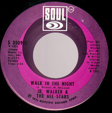 Junior Walker & The All Stars : Walk In The Night  (7