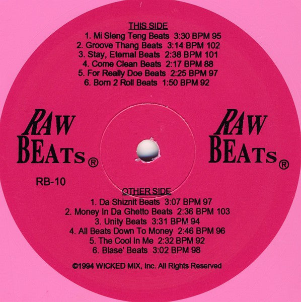 Raw Beats : Raw Beats #10 (12