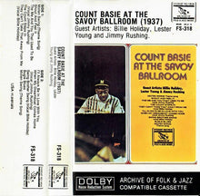 Load image into Gallery viewer, Count Basie : At The Savoy Ballroom (1937) (Cass, Album, Dol)