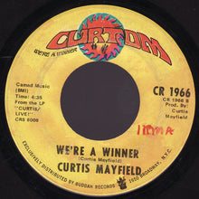 Load image into Gallery viewer, Curtis Mayfield : Get Down / We&#39;re A Winner (7&quot;, Single)
