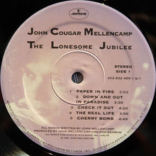 Load image into Gallery viewer, John Cougar Mellencamp : The Lonesome Jubilee (LP, Album, Spe)
