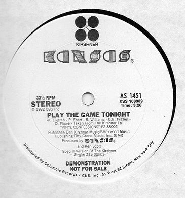Kansas (2) : Play The Game Tonight / Pre-Release Montage (12