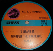 Load image into Gallery viewer, Reverend C.L. Franklin : I Heard It Through The Grapevine (LP, Album)