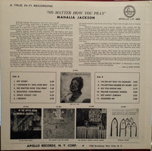 Load image into Gallery viewer, Mahalia Jackson : No Matter How You Pray (LP, Album)