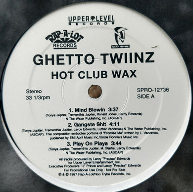 Ghetto Twiinz : Hot Club Wax (12