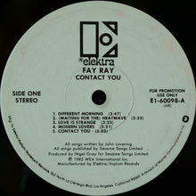 Load image into Gallery viewer, Fay Ray : Contact You (LP, Album, Promo, All)