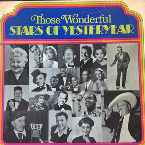 Various : Those Wonderful Stars Of Yesteryear (6xLP, Comp + Box)