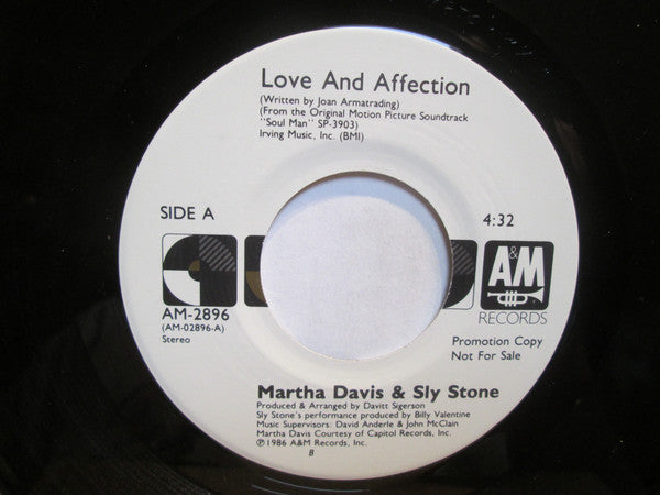 Martha Davis & Sly Stone : Love And Affection (7