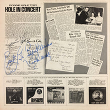 Load image into Gallery viewer, Ronnie Kole Trio : Kole In Concert (LP)