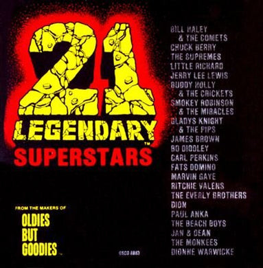 Various : 21 Legendary Superstars (CD, Comp)