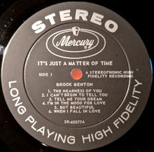 Load image into Gallery viewer, Brook Benton : It's Just A Matter Of Time (LP, Album)