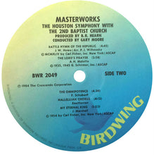 Load image into Gallery viewer, Houston Symphony Orchestra : Masterworks (Choral And Orchestral Praise) (LP, Album)