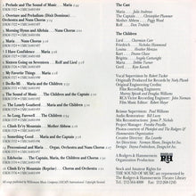Load image into Gallery viewer, Various : The Sound Of Music (An Original Soundtrack Recording) (CD, Album, Club, RE)