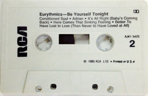 Eurythmics : Be Yourself Tonight (Cass, Album)