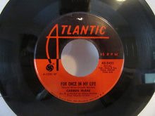 Load image into Gallery viewer, Carmen McRae : For Once In My Life / Got To Get You Into My Life (7")