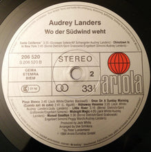Load image into Gallery viewer, Audrey Landers : Wo Der Südwind Weht  (LP, Album)
