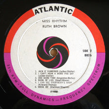 Load image into Gallery viewer, Ruth Brown : Miss Rhythm (LP, Mono, RP)