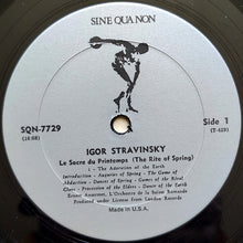 Load image into Gallery viewer, Igor Stravinsky - Ernest Ansermet, L'Orchestre De La Suisse Romande : Le Sacre Du Printemps (The Rite Of Spring) (LP, Album, Ltd, RE)