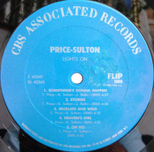 Load image into Gallery viewer, Price* - Sulton* : Lights On (LP, Album)