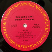 Load image into Gallery viewer, The Bliss Band : Dinner With Raoul (LP)