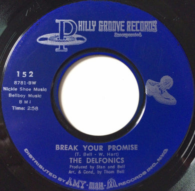 The Delfonics : Break Your Promise / Alfie (7
