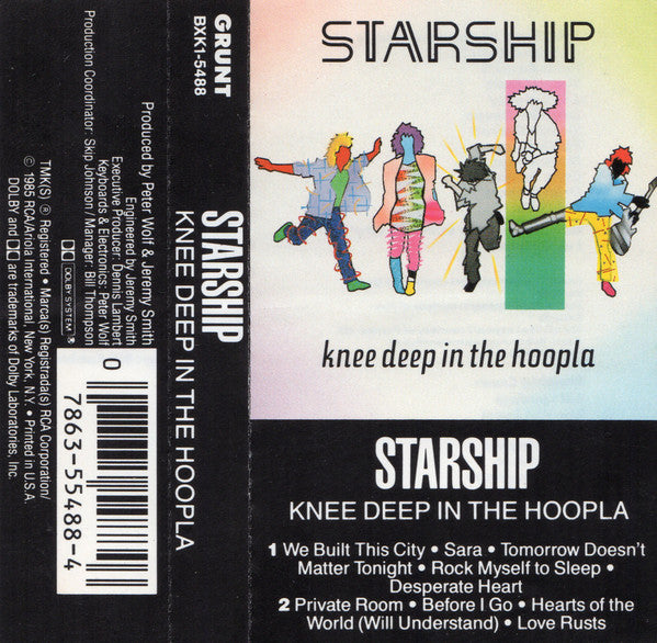 Starship (2) : Knee Deep In The Hoopla (Cass, Album)