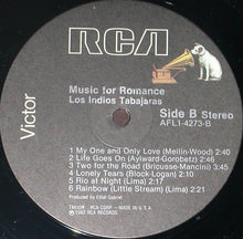 Load image into Gallery viewer, Los Indios Tabajaras : Music For Romance (LP, Album)