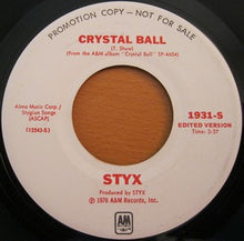 Load image into Gallery viewer, Styx : Crystal Ball (7", Promo)